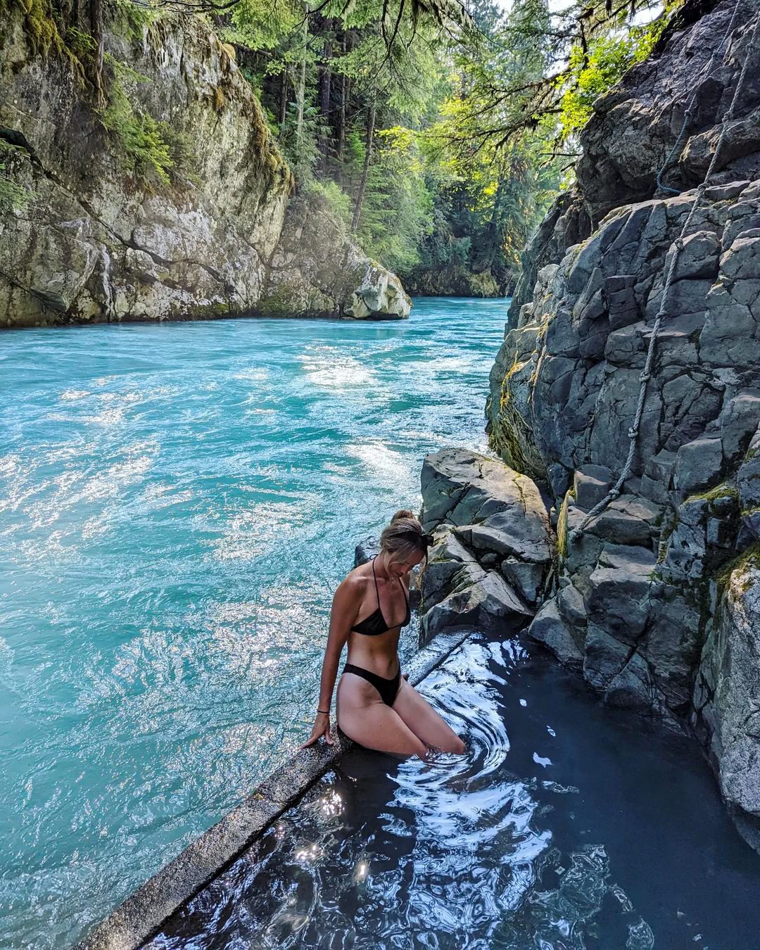 Pitt River Hot Springs - Hot Springs Of British Columbia